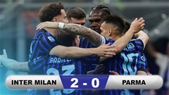 Kết quả Inter Milan 2-0 Parma: Nerazzurri chính thức đăng quang