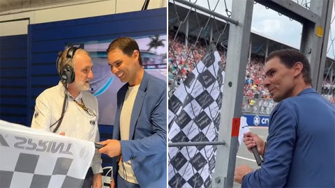 Nadal vẫy cờ kết thúc chặng đua Miami GP