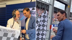 Nadal vẫy cờ kết thúc chặng đua Miami GP