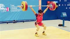 Cử tạ Việt Nam giành HCĐ tại giải trẻ thế giới