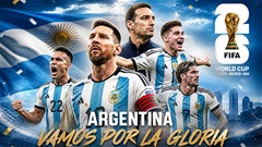 Đội tuyển Argentina ở World Cup 2026: Tham vọng sánh bước Brazil