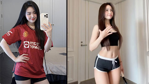 Hot girl pickleball lên đồ khiến cộng đồng fan MU mê đắm
