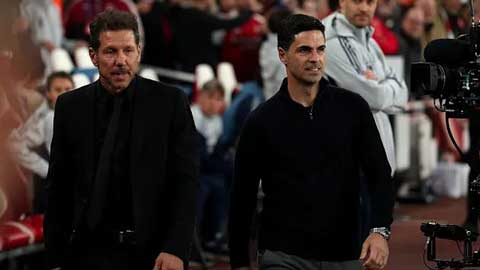 Arsenal vào chung kết sau 20 năm: Arteta vui hết cỡ, Simeone cúi đầu nhận thua