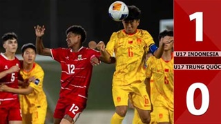 Highlight U17 Indonesia vs U17 Trung Quốc: 1-0 (VCK U17 châu Á 2026)