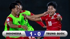 Kết quả U17 Indonesia 1-0 U17 Trung Quốc: Indonesia rộng cửa dự World Cup