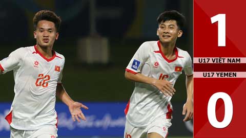 Highlight U17 Việt Nam vs U17 Yemen: 1-0 (VCK U17 châu Á 2026)
