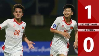 Highlight U17 Việt Nam vs U17 Yemen: 1-0 (VCK U17 châu Á 2026)