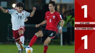 Highlight U17 UAEvs U17 Hàn Quốc: 1-1 (VCK U17 châu Á 2026)