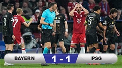 Kết quả Bayern 1-1 PSG (tổng tỷ số 5-6): PSG giành vé vào chung kết