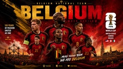 Giới thiệu ĐT Bỉ tại World Cup 2026: Trông cả vào Romelu Lukaku