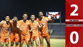 Highlight Đà Nẵng vs Becamex TP.HCM: 2-0 (Vòng 22 V.League 2025/26)