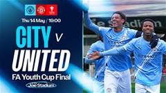 Man City 'chơi tiểu xảo' trước derby Manchester ở chung kết FA Youth Cup