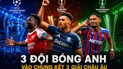 Bóng đá Anh sẽ thâu tóm cả 3 chức vô địch châu Âu?