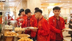 U17 Việt Nam và thử thách đồ ăn tại giải châu Á