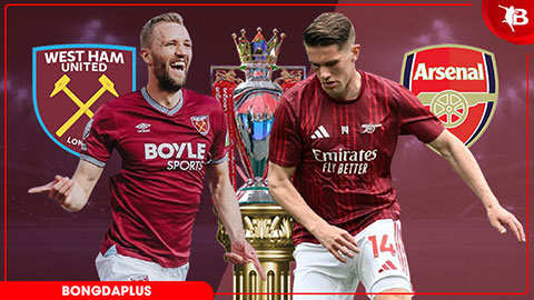 Nhận định bóng đá West Ham vs Arsenal, 22h30 ngày 10/5: Chạm một tay vào chức vô địch!