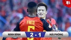 Kết quả Ninh Bình 2-1 Hải Phòng: Soán ngôi của Hà Nội FC