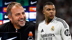 HLV Hansi Flick bảo vệ Mbappe trước đại chiến Barca vs Real