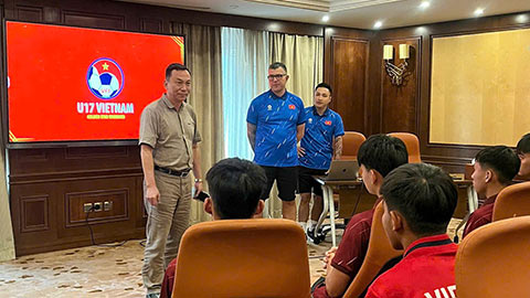 Chủ tịch VFF - Trần Quốc Tuấn gửi thông điệp đặc biệt đến U17 Việt Nam