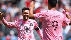 Lionel Messi phá kỷ lục MLS, Inter Miami hủy diệt Toronto