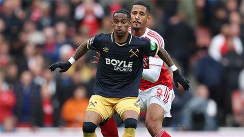 Trực tiếp West Ham vs Arsenal, 22h30 tối nay