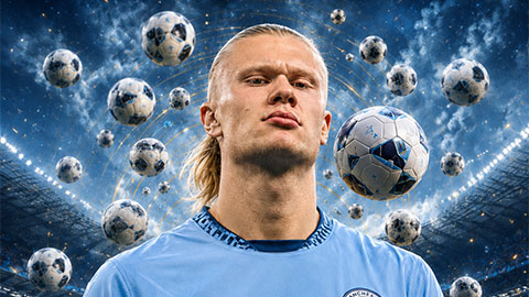 Erling Haaland quá phi lý!