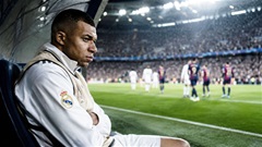 Mbappe chính thức vắng mặt ở El Clasico, Real tan hoang vì bão chấn thương