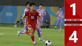 Highlight U17 Việt Nam vs U17 Hàn Quốc: 1-4 (VCK U17 châu Á 2026)