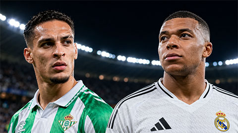 Antony cân bằng một thành tích đáng nể của Mbappe