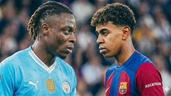 Man City: Doku có thể đạt đến đẳng cấp của Lamine Yamal?