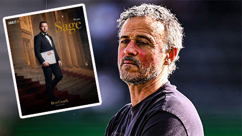 Công bố các giải thưởng Ligue 1 2025/26: Luis Enrique không phải HLV xuất sắc nhất