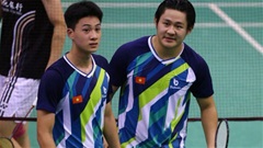Đôi nam số 1 cầu lông Việt Nam dừng bước tại vòng đầu Thailand Open 2026