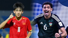 0h00 rạng sáng nay, trực tiếp U17 Việt Nam vs U17 UAE