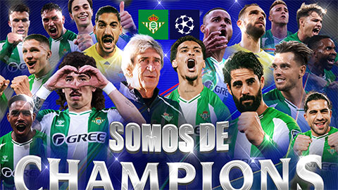 Betis trở lại Champions League sau hơn 20 năm, Atletico nhọc nhằn hạ Osasuna