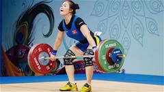 Quàng Thị Tâm giành huy chương tại giải cử tạ châu Á