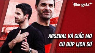 Arsenal sẽ tạo nên cú đúp lịch sử