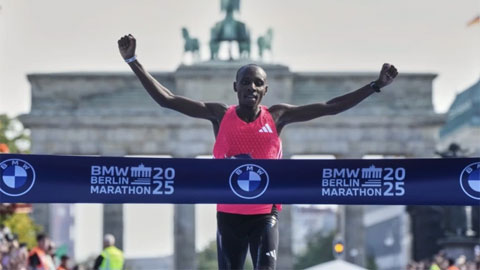 Sabastian Sawe tái xuất tại Berlin Marathon 2026