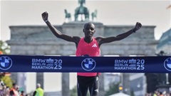 Sabastian Sawe tái xuất tại Berlin Marathon 2026