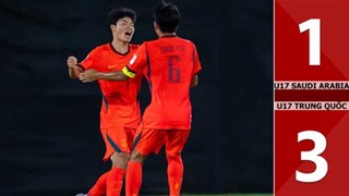 Highlight U17 Saudi Arabia vs U17 Trung Quốc: 1-3 (Tứ kết U17 châu Á 2026)