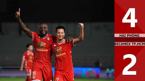 Highlight Hải Phòng vs Becamex TP.HCM: 4-2 (Vòng 23 V.League 2025/26)