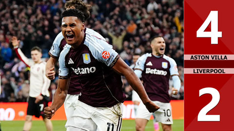 Highlight Aston Villa vs Liverpool: 4-2 (Vòng 37 ngoại hạng Anh 2025/26)