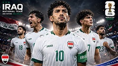 Đội tuyển Iraq ở World Cup 2026: Chờ 'Sư tử vùng Mesopotamia' gầm vang