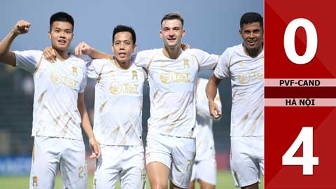 Highlight PVF-CAND vs Hà Nội: 0-4 (Vòng 23 V.League 2025/26)