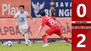 Highlight Nam Định vs Thể Công Viettel: 0-2 (Vòng 23 V.League 2025/26)