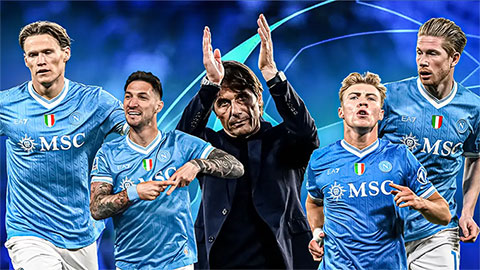 Napoli giành vé dự Champions League: Thành quả của Conte 