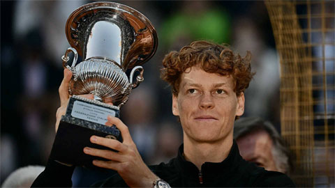 Jannik Sinner vô địch Rome Masters, hoàn tất Career Golden Masters