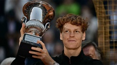Jannik Sinner vô địch Rome Masters, hoàn tất Career Golden Masters
