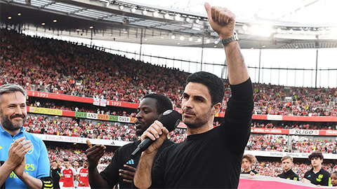 Arteta triệu tập 'cầu thủ thứ 12' giúp Arsenal vô địch Ngoại hạng