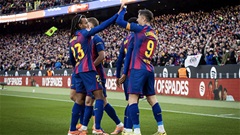 Barca lập kỷ lục vô tiền khoáng hậu tại La Liga mùa này