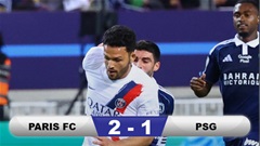 Kết quả Paris FC 2-1 PSG: Kết mùa không như ý
