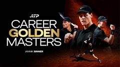 Jannik Sinner viết lại lịch sử Career Golden Masters